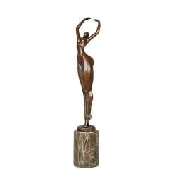 Enjoy-Sunshine-Abstract-Sculpture-Modern-Standing-Nude-Woman-Statue-Figurine-Art-Collection