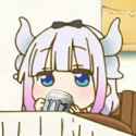 Kanna drinks White Monster