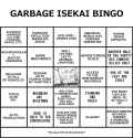 garbage isekai bingo