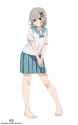 Aoi barefoot school uniform 11