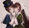 __suiseiseki_and_souseiseki_rozen_maiden_drawn_by_laun_000__89492b3375af4e59c680dc2226e35c59