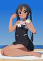 Azusa Swimsuit Tan 2