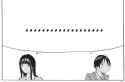 mashiro and azuki looking away from each other in complete silence