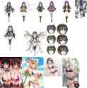 arusu_marina_tsundere_bikini_undressing