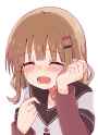 sakurako crying