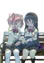 __akemi_homura_and_kaname_madoka_mahou_shoujo_madoka_magica_and_1_more_drawn_by_houmitsu__9f30830d8d4a2f597a3510c03ae5af2a