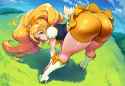 best quality, very aesthetic, grassy field, {{{drawn by nekosu_(nfxgs227)}}}, dr s-2403883940
