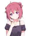 YuruYuriAkariLickingLips