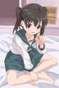 Hinata barefoot school uniform