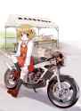 If highschool girls ride a motorcycle... daily life will be a &#039;&#039;BAKUON!!&#039;&#039;