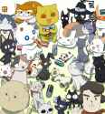 __jiji_aria_pokoteng_blair_president_maa_nyanko_sensei_and_18_more_suzumiya_haruhi_no_yuuutsu_and_17_more_drawn_by_nagian__83afb9ae56ef37d75e5b09adafcfe2e8