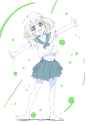 Aoi barefoot school uniform 8