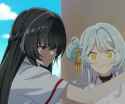 Satsuki kabedons her wife