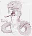 some sort of solidified serpent