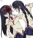 __akemi_homura_mahou_shoujo_madoka_magica_and_1_more_drawn_by_axy_cang__177a2a18e3c8edf9506317e10e800c1e