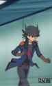 Yusei mono-black hair