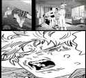 Denji gets hard in the pool