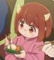 Dou tries eating.webm