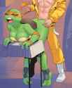 1240385 - April_O&#039;Neil Flick_(artist) Michelangelo Rule_63 TMNT_1987 Teenage_Mutant_Ninja_Turtles