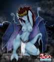 demona topples