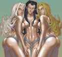 488917 - Gargoyles Luna Phoebe Seline SunsetRiders7 Weird_Sisters