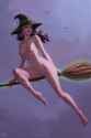 naked on broom