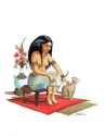 dethan-nudite-egyptienne-et-son-chat-22hj