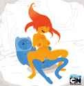 6599388 - Adventure_Time Finn_the_Human Flame_Princess gosgoz