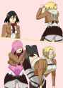 annie_leonhart_vs_mikasa_ackerman_wedgie_by_baiabaiano_dggut4f-fullview