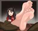 rin tohsaka feet