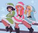 ppg blossom buttercup and bubbles santa