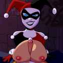 6418265 - animated Batman__The_Animated_Series Batman_(series) DC DCAU Harley_Quinn Throat