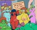 cheekynuttybuns_nudist bimbo goblin guild