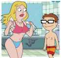 Francine Smith &amp; Steve Smith 03 (American Dad) by Kurt Lenman