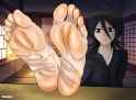 rukia shiny feet