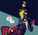 1827218 - Marvel Peter_Parker Spider-Man Spider-Man_(series) Wolverine X-23 X-Men