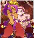 collaredkid_risky shantae hair pull