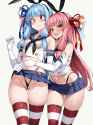 __shimakaze_kotonoha_akane_and_kotonoha_aoi_kantai_collection_and_1_more_drawn_by_torisan__445df2964376a43dd705e6d45f289d11