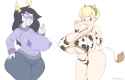 2328049 - Angstrom Homestuck Rose_Lalonde Vriska_Serket