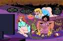 TotallySpies_Sam_Clover_Alex_SlumberParty_Fart