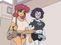 4136428 - DC Fried-Chicken Raven Starfire Teen_Titans