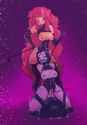 5139371 - DC DCAU PinaforeNsfw Raven Starfire Teen_Titans