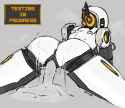 OxtraArt glados reverse cowgirl