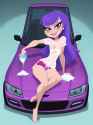 Zatanna car wash NSFW