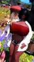 roe with a cool dog