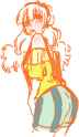 kirara wedgie
