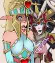 Morathi showing Alarielle Phone