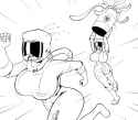 Hazard_Girl_and_co_worker