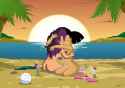 futurama___sunset_kiss_by_matt_thornton_dguaw1n-pre