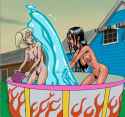 111802 - dc diana_prince harley_quinn nude wonder_woman